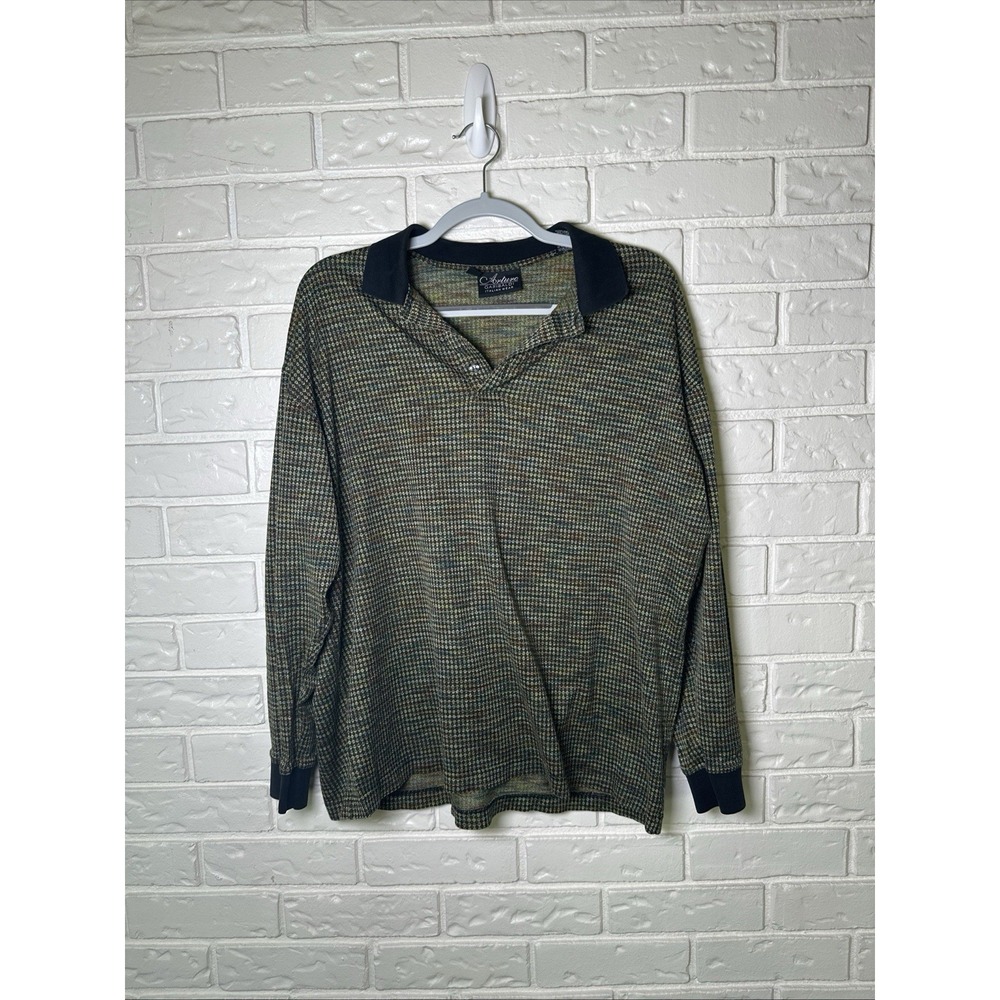 Arturo Garibaldi XL Vintage Italian Polo Quiet Luxury Made In‎ Italy